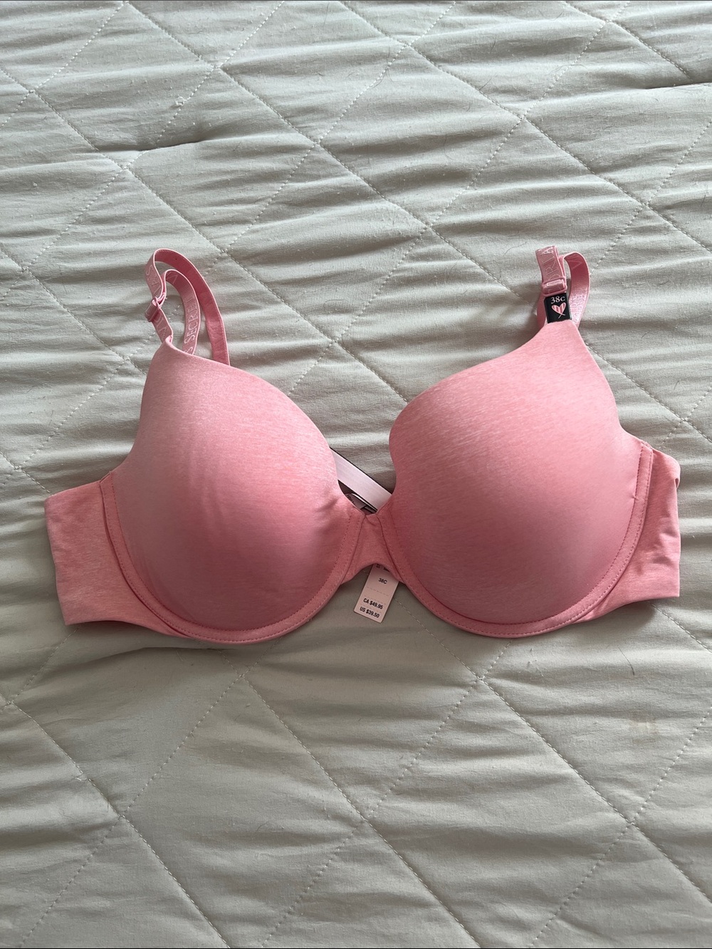 Victoria's Secret Pink Molded T-Shirt Bra